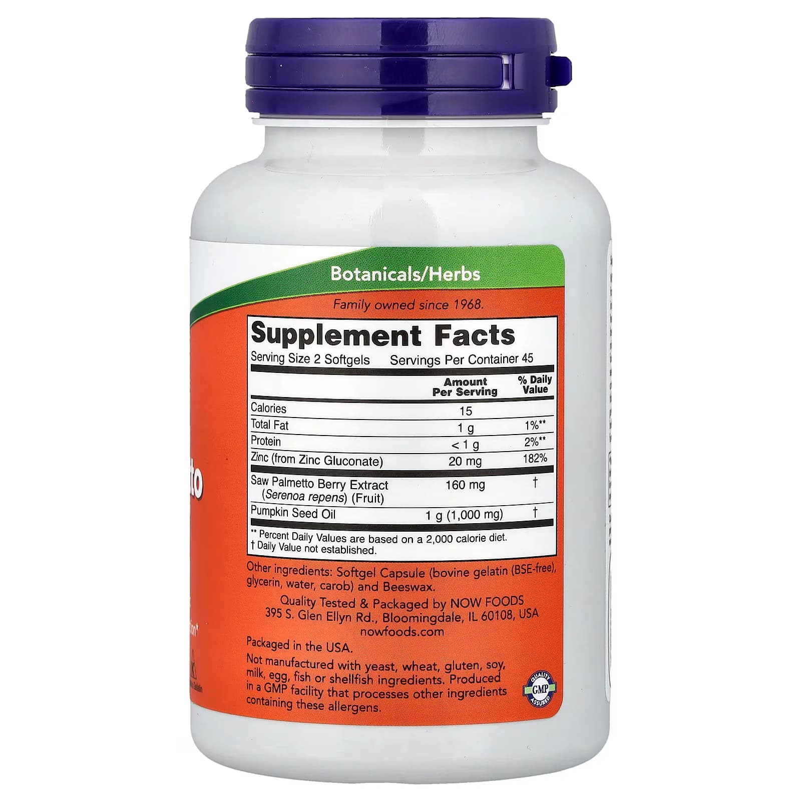 NOW Foods Saw Palmetto Extract in Pakistan,
