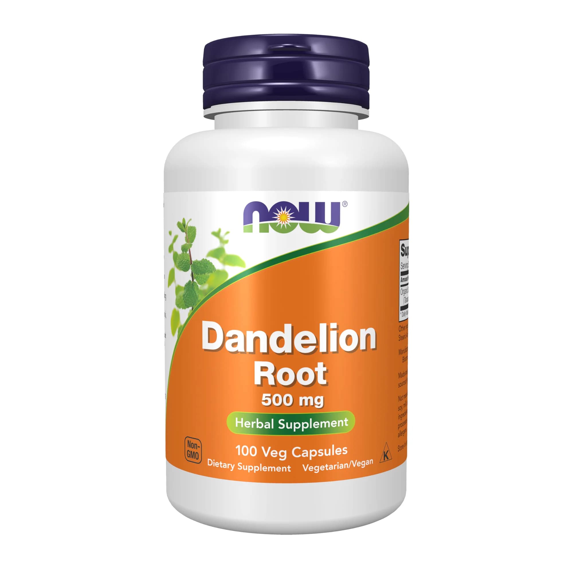 NOW Foods Dandelion Root 500 mg 100 Veg Capsules | Buy in Pakistan