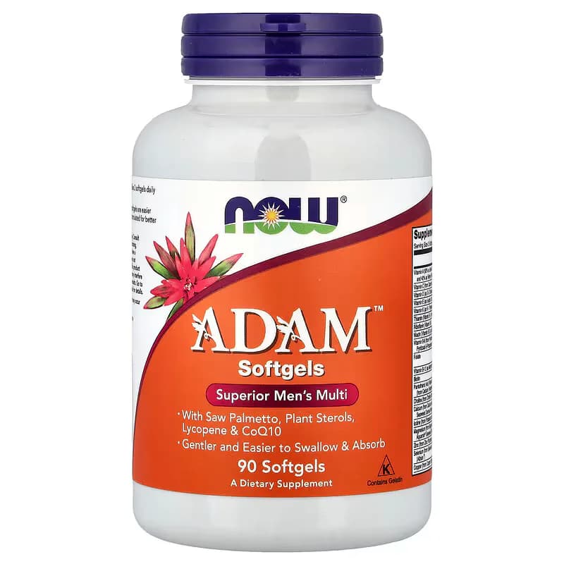 NOW Foods ADAM Men's Multi 90 Softgels | Buy in Pakistan