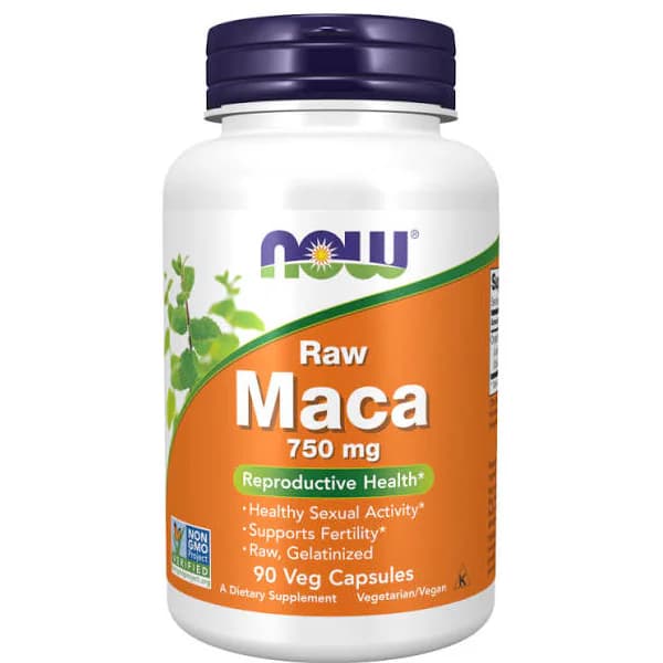 NOW Foods Raw Maca 750mg Veg Capsules | Buy in Pakistan,