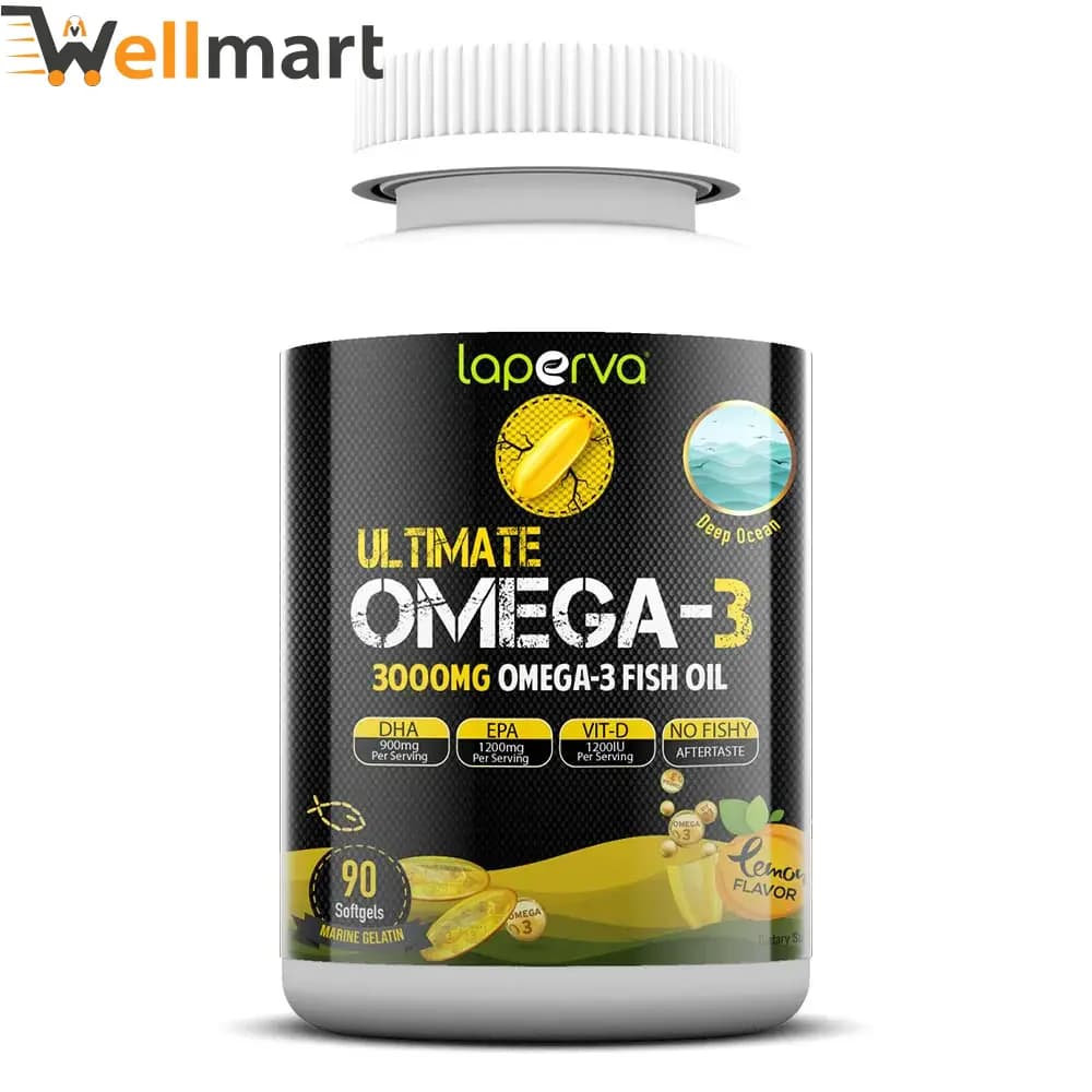 Get Laperva Ultimate Omega 3 Fish Oil Capsules Price in Pakistan