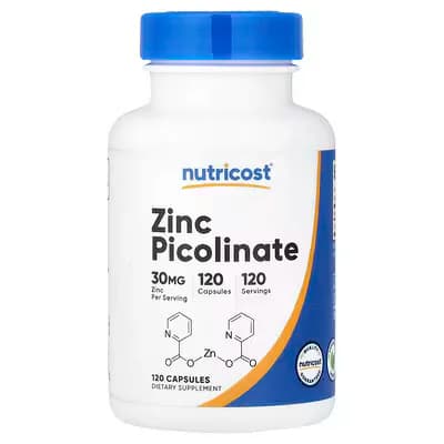 Nutricost Zinc Picolinate 30mg Capsules In Pakistan | Immune Health