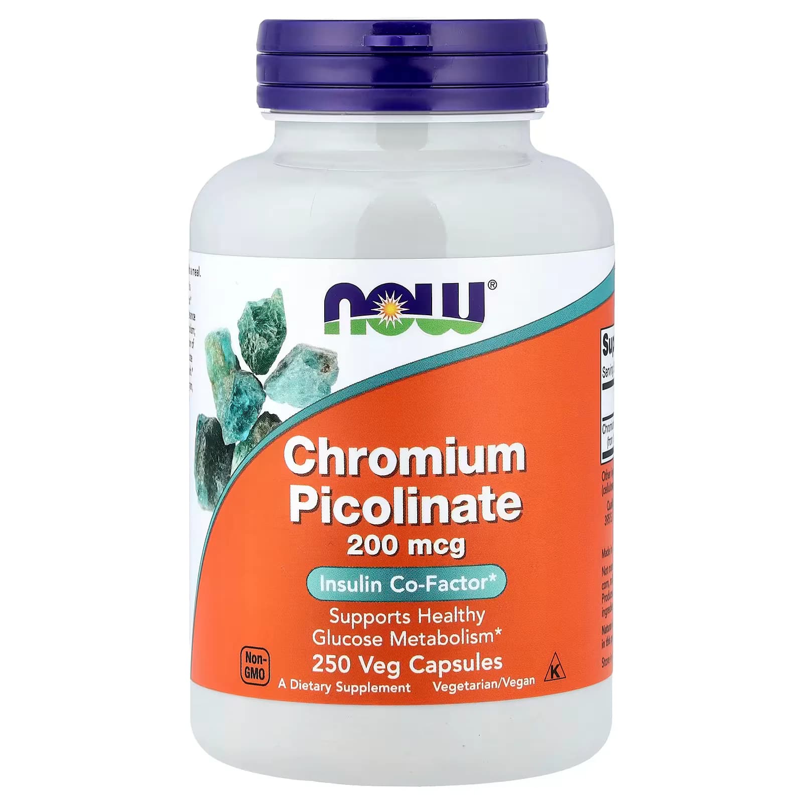 NOW Foods Chromium Picolinate 200mcg | Buy in Pakistan,