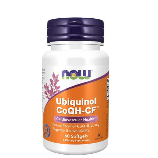 NOW Foods Ubiquinol 100mg 60 Softgels | Buy in Pakistan