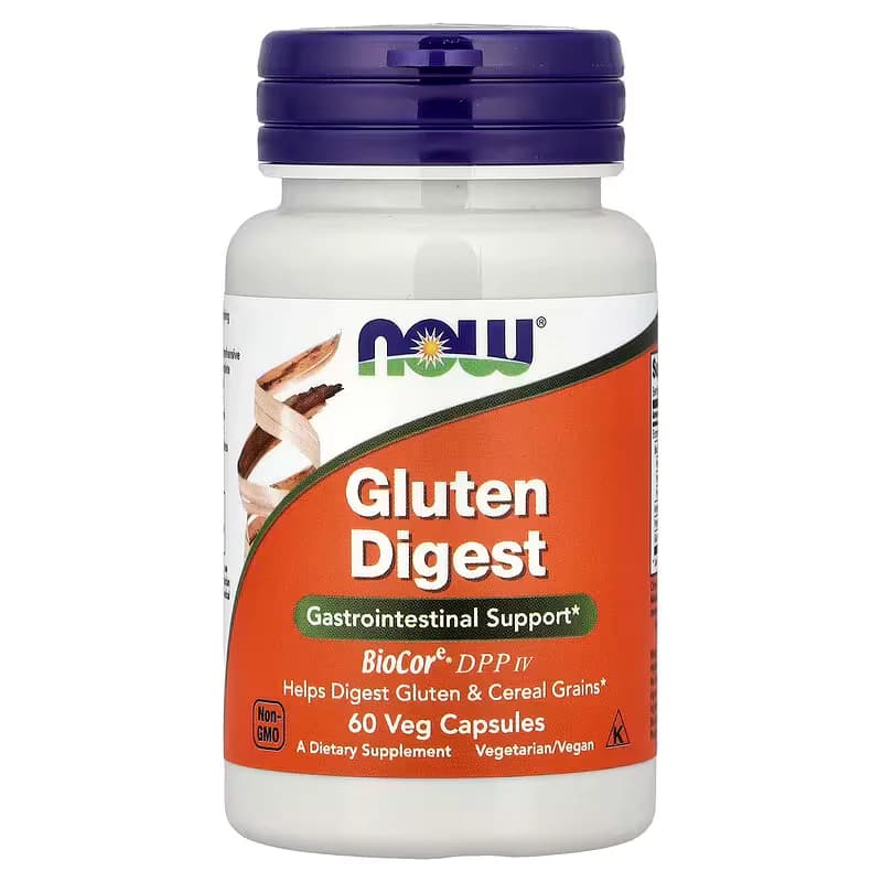 NOW Foods Gluten Digest 60 Veg Capsules | Buy in Pakistan