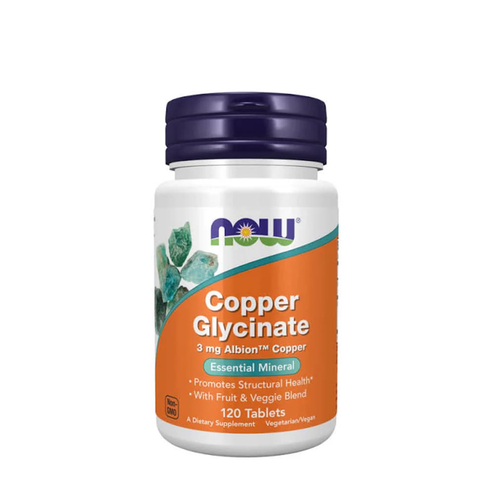 NOW Foods Copper Glycinate 120 Tablets in Pakistan,