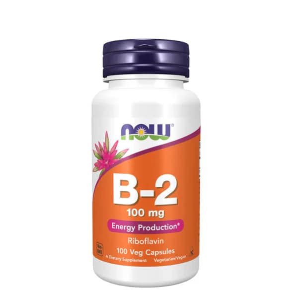 NOW Foods Vitamin B2 100mg Veg Capsules in Pakistan,