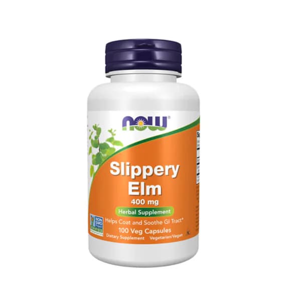 NOW Foods Slippery Elm 400mg Capsules | Buy in Pakistan