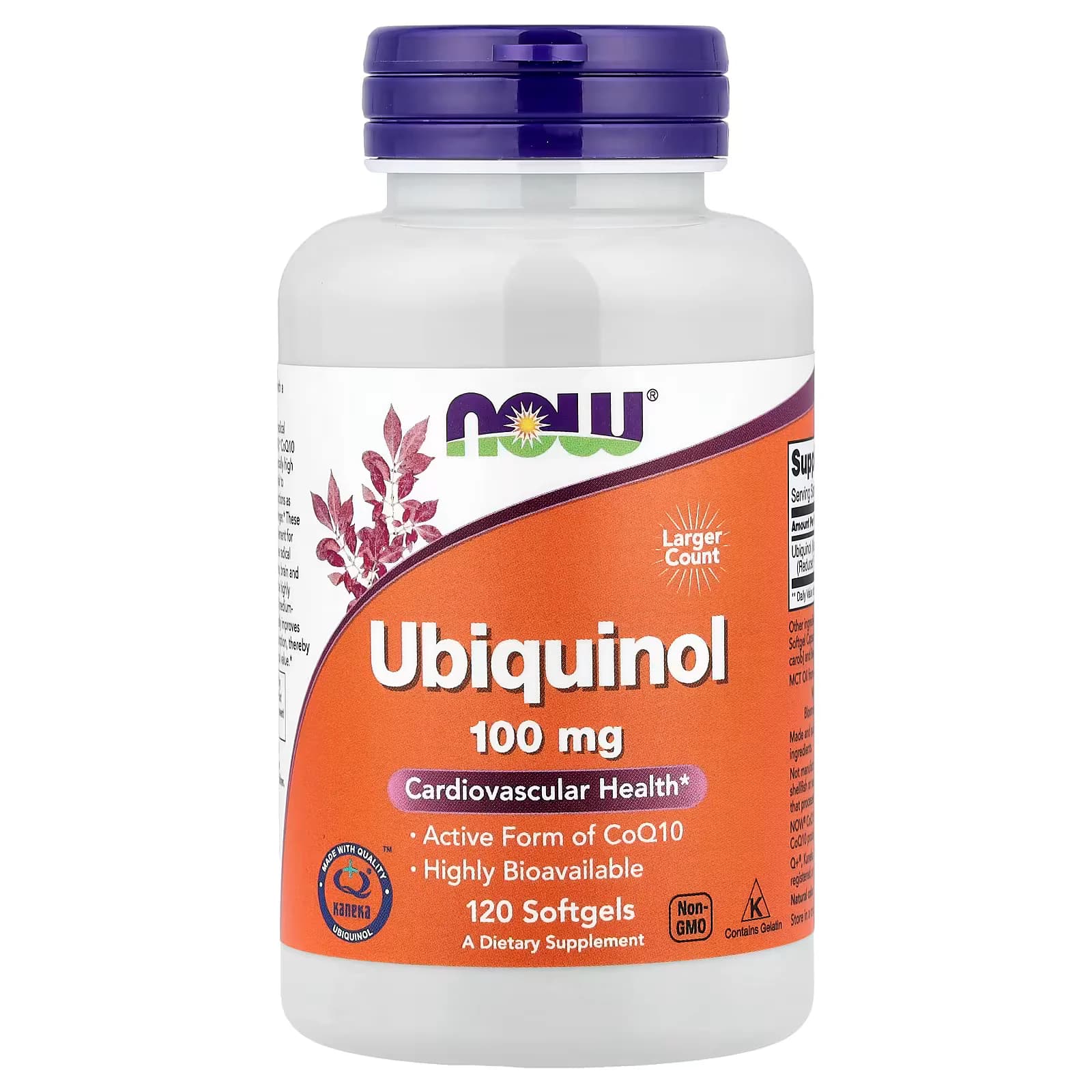 NOW Foods Ubiquinol 100mg 120 Softgels Price in Pakistan