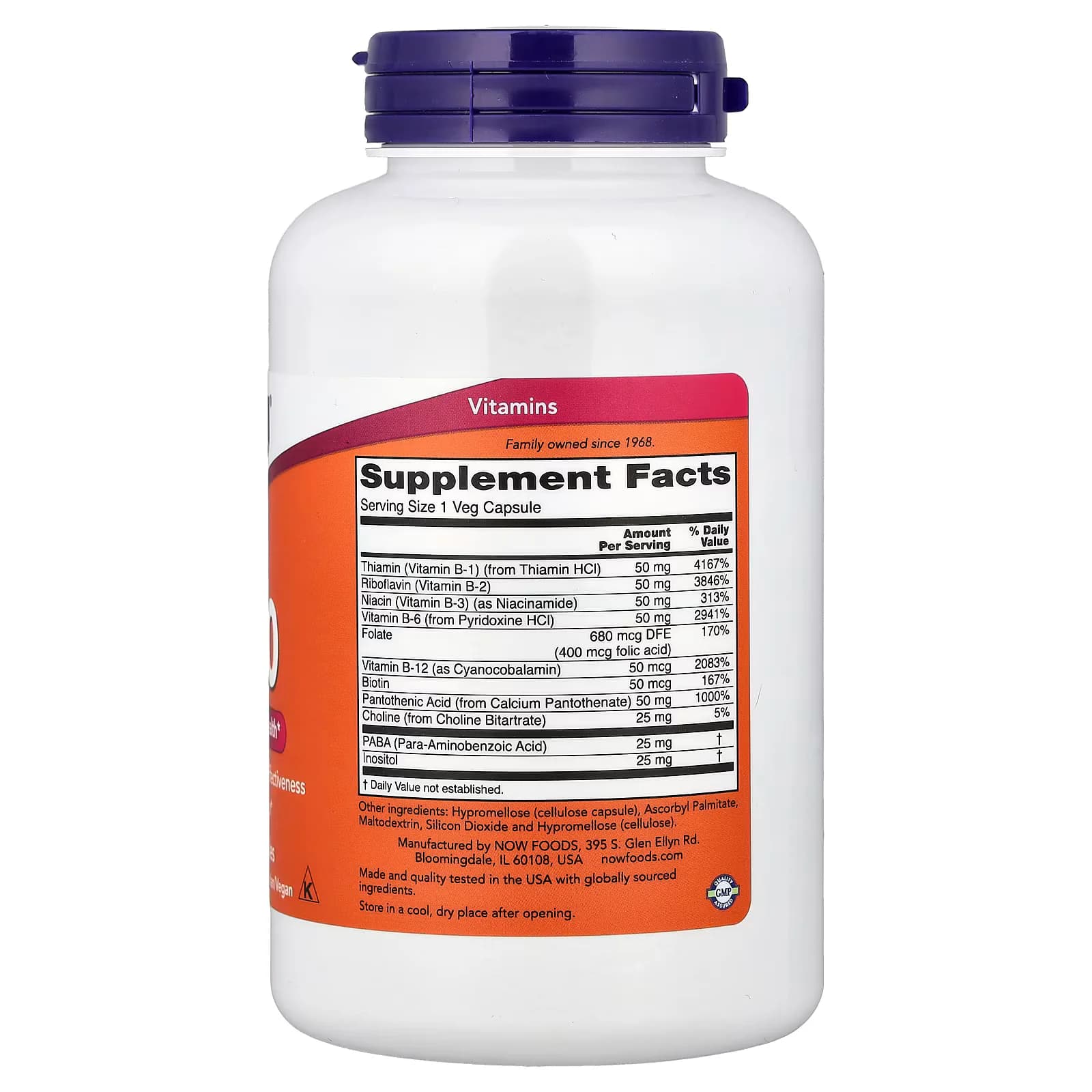 NOW Foods B-50 Veg Capsules Price in Pakistan