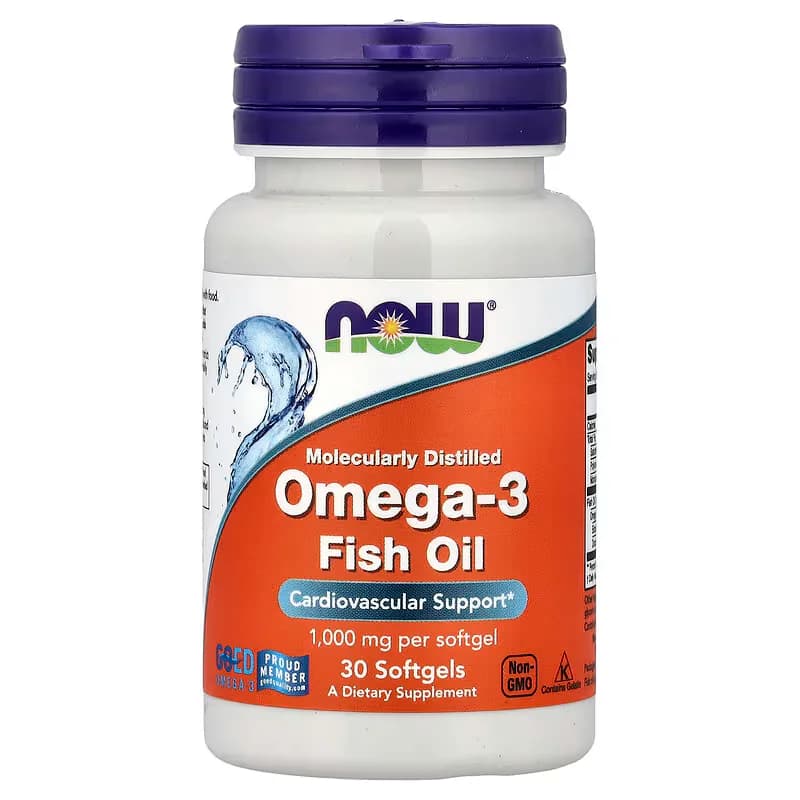 NOW Foods Omega-3 Fish Oil 30 Softgels Price in Pakistan