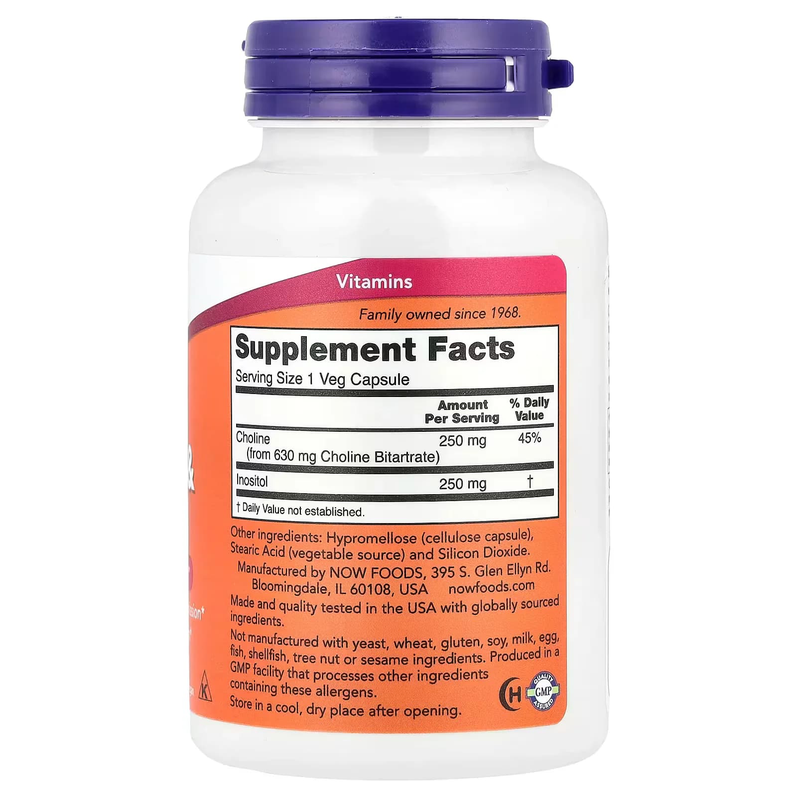 NOW Foods Choline & Inositol Pakistan,