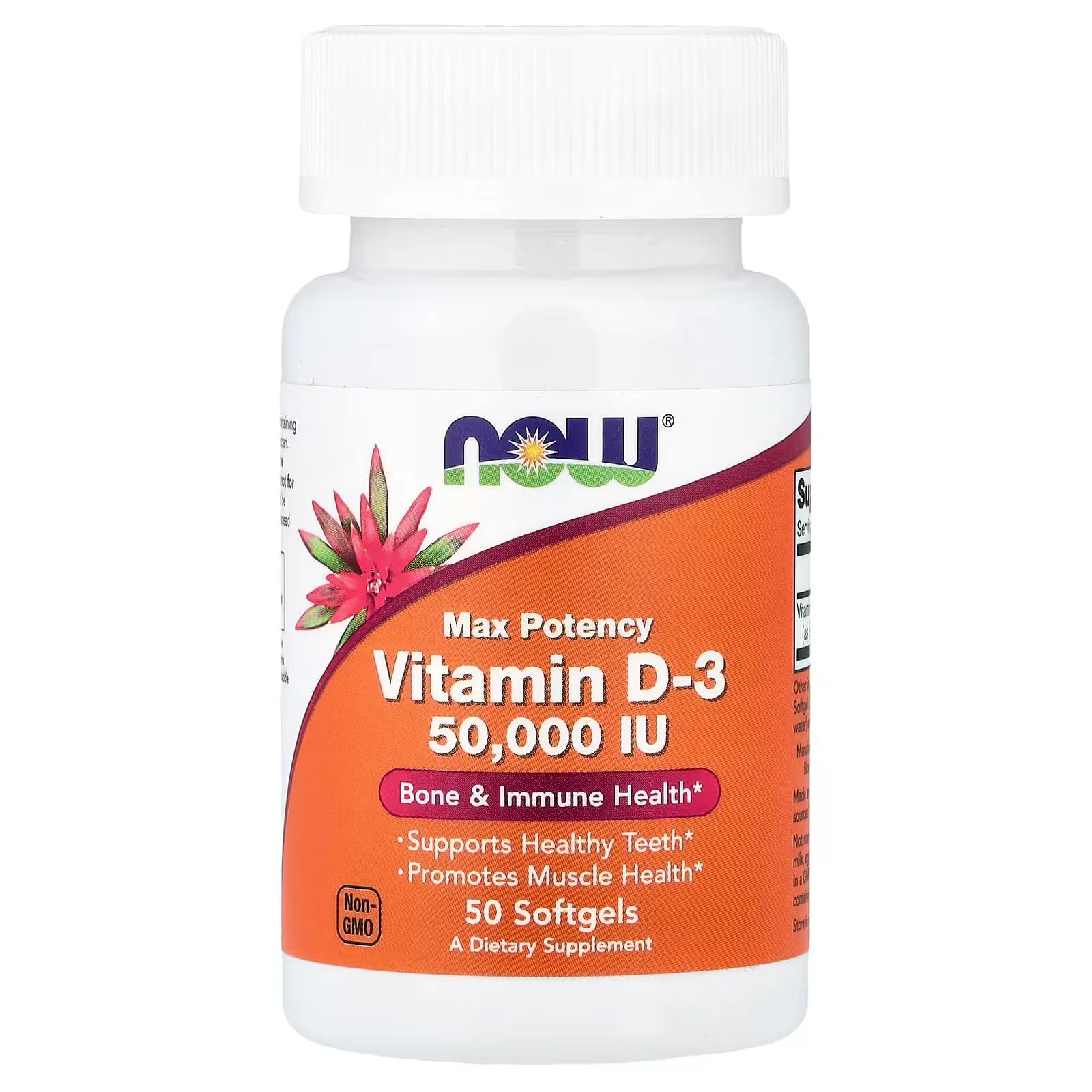 NOW Foods Vitamin D3 50000 IU | Buy in Pakistan