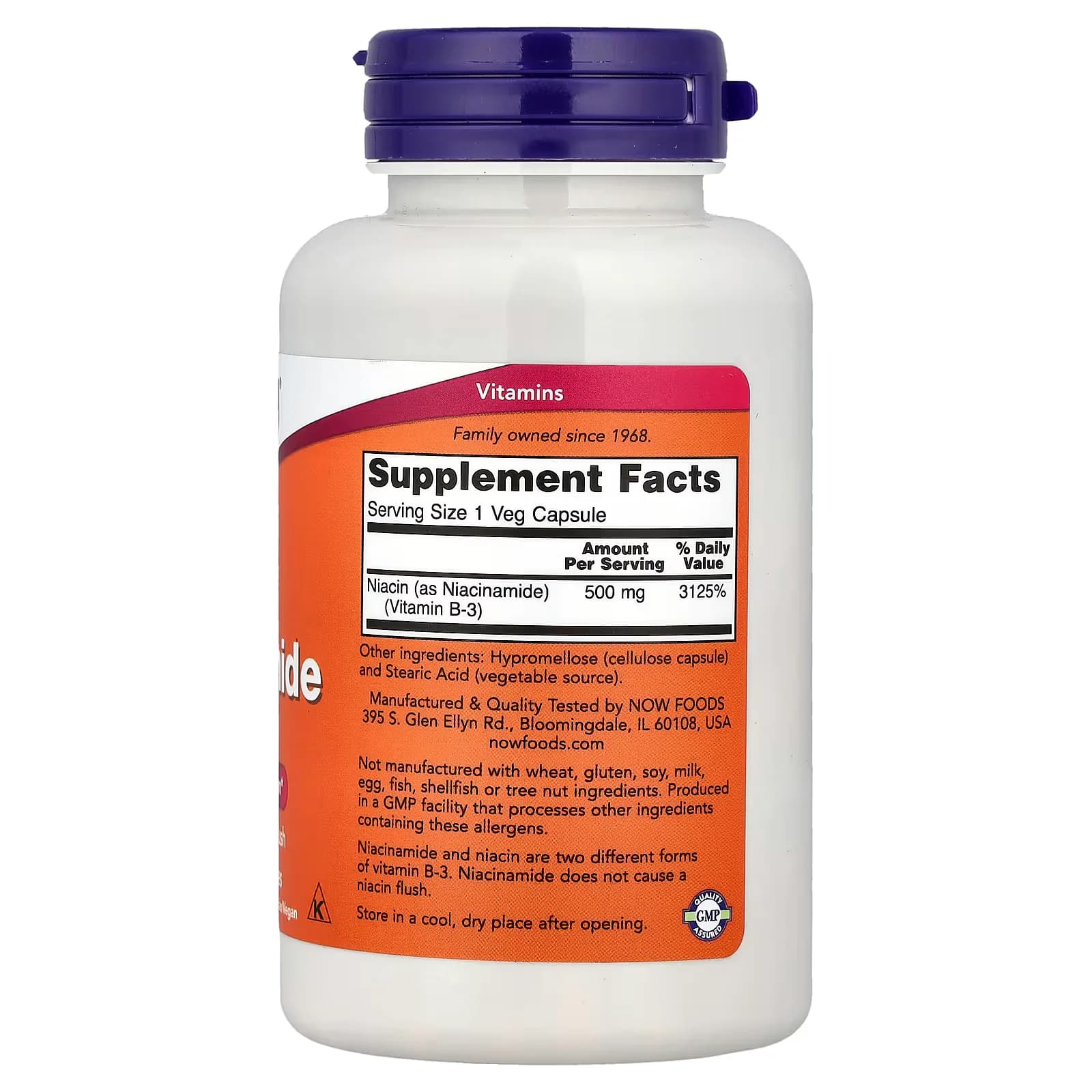 NOW Foods Niacinamide 500mg Pakistan,