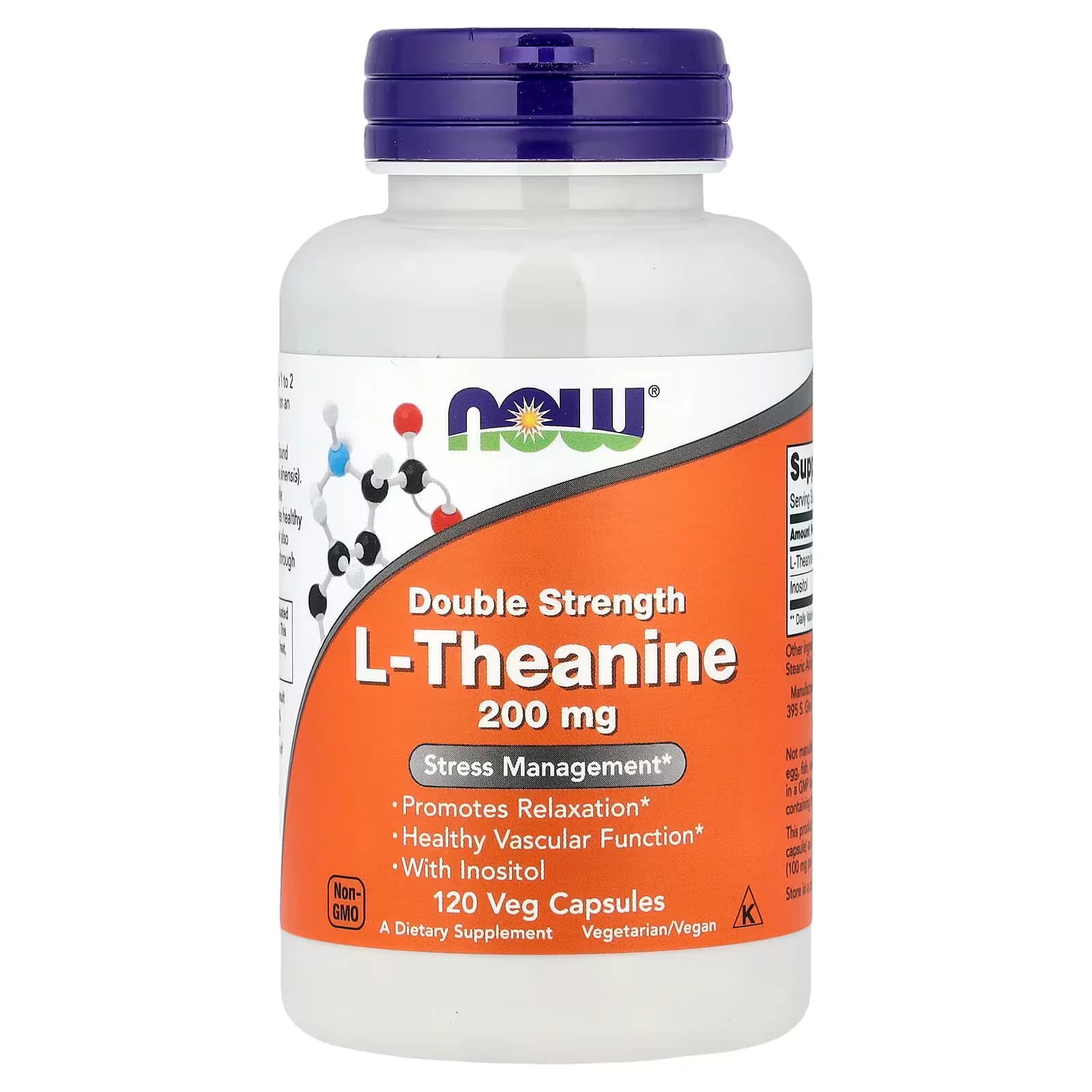 NOW Foods L-Theanine Capsules | Buy in Pakistan