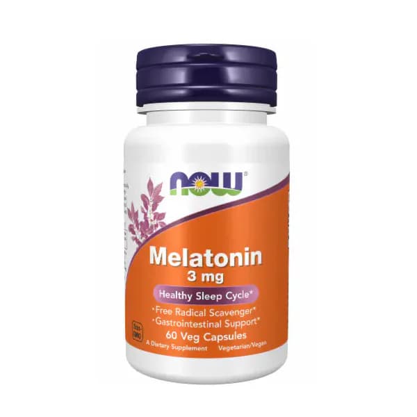 NOW Foods Melatonin 3mg Capsules | Buy in Pakistan