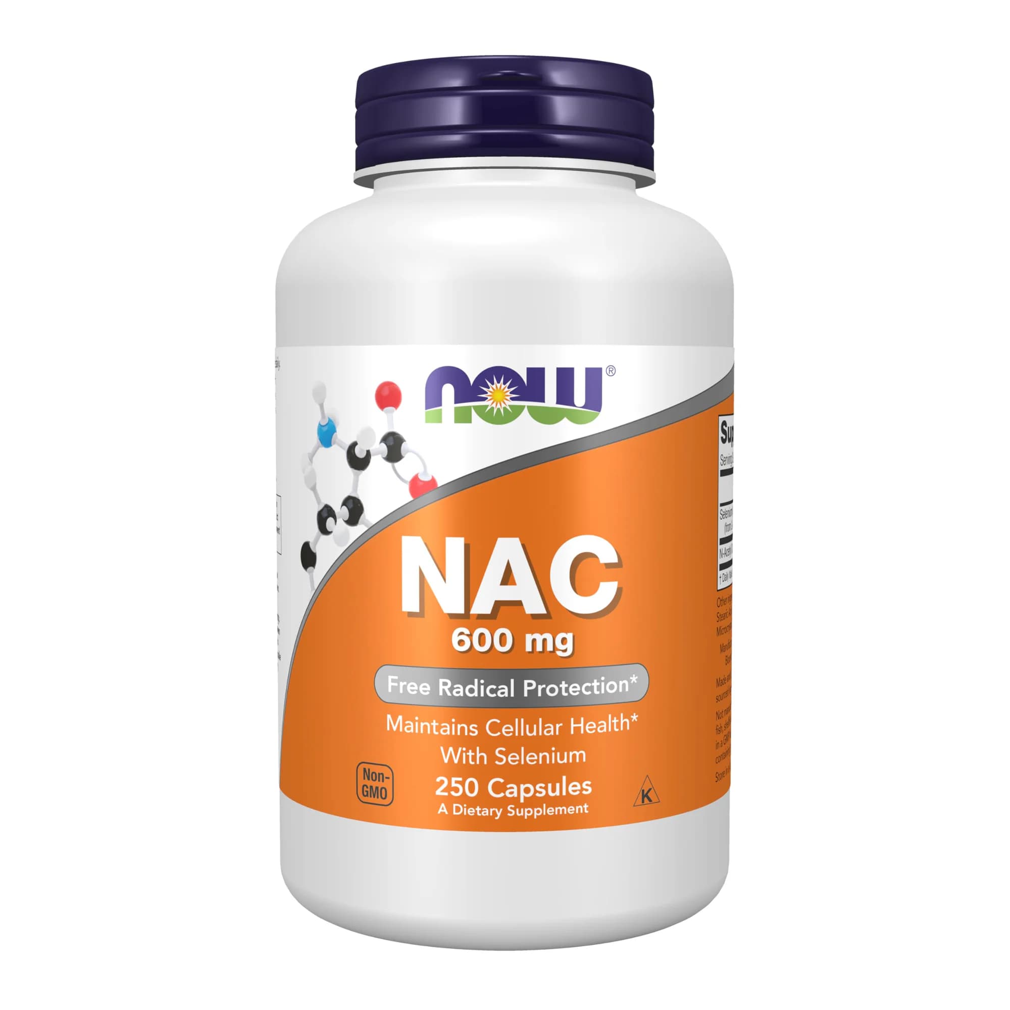 NOW Foods NAC 600mg 250 Capsules | Buy in Pakistan