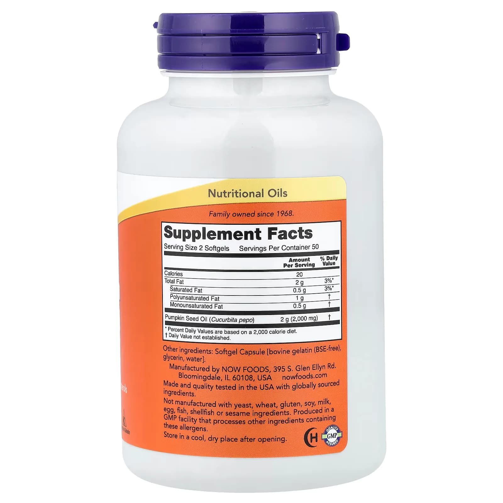 NOW Foods Zinc 50mg 100 Tablets Pakistan,