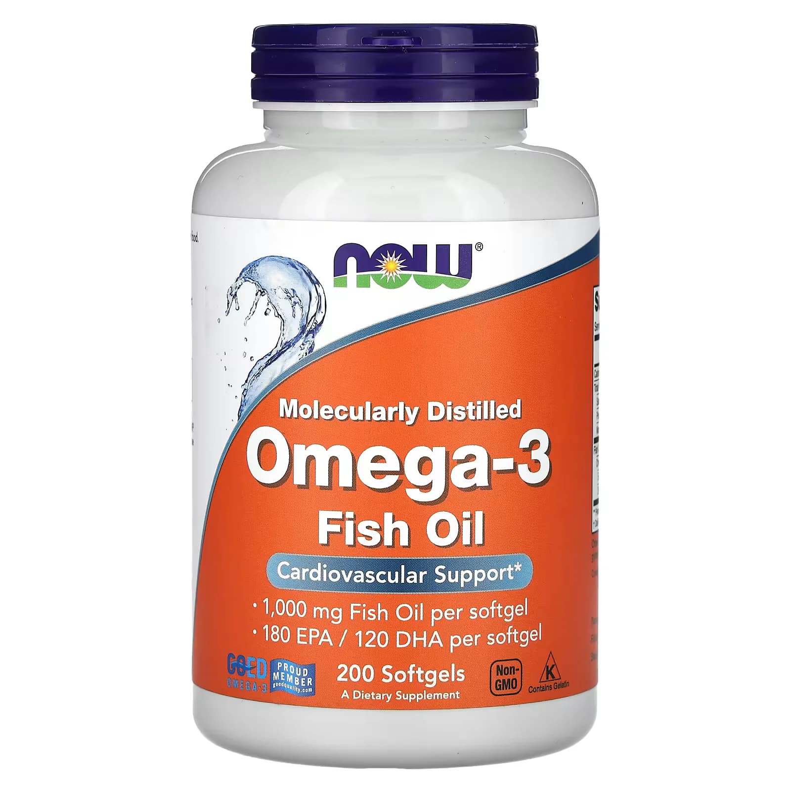 NOW Omega-3 Fish Oil 200 Softgels Price in Pakistan