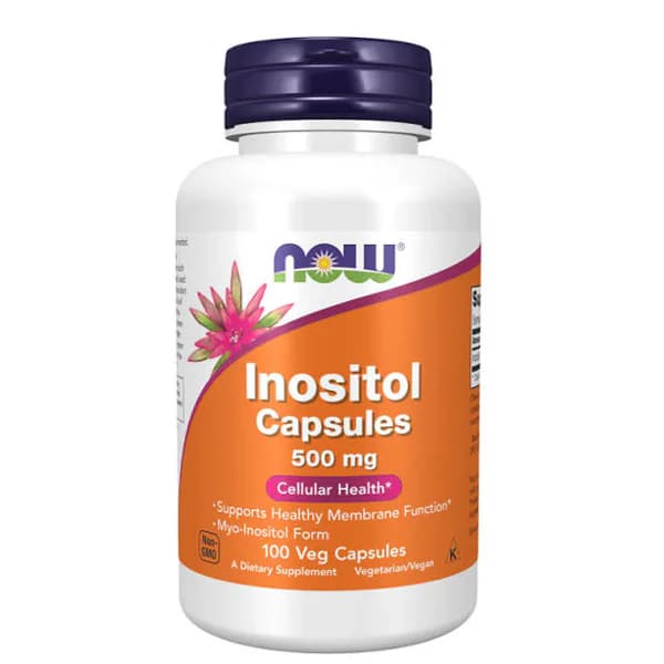 NOW Inositol 500mg 100 Veg Capsules Pakistan,