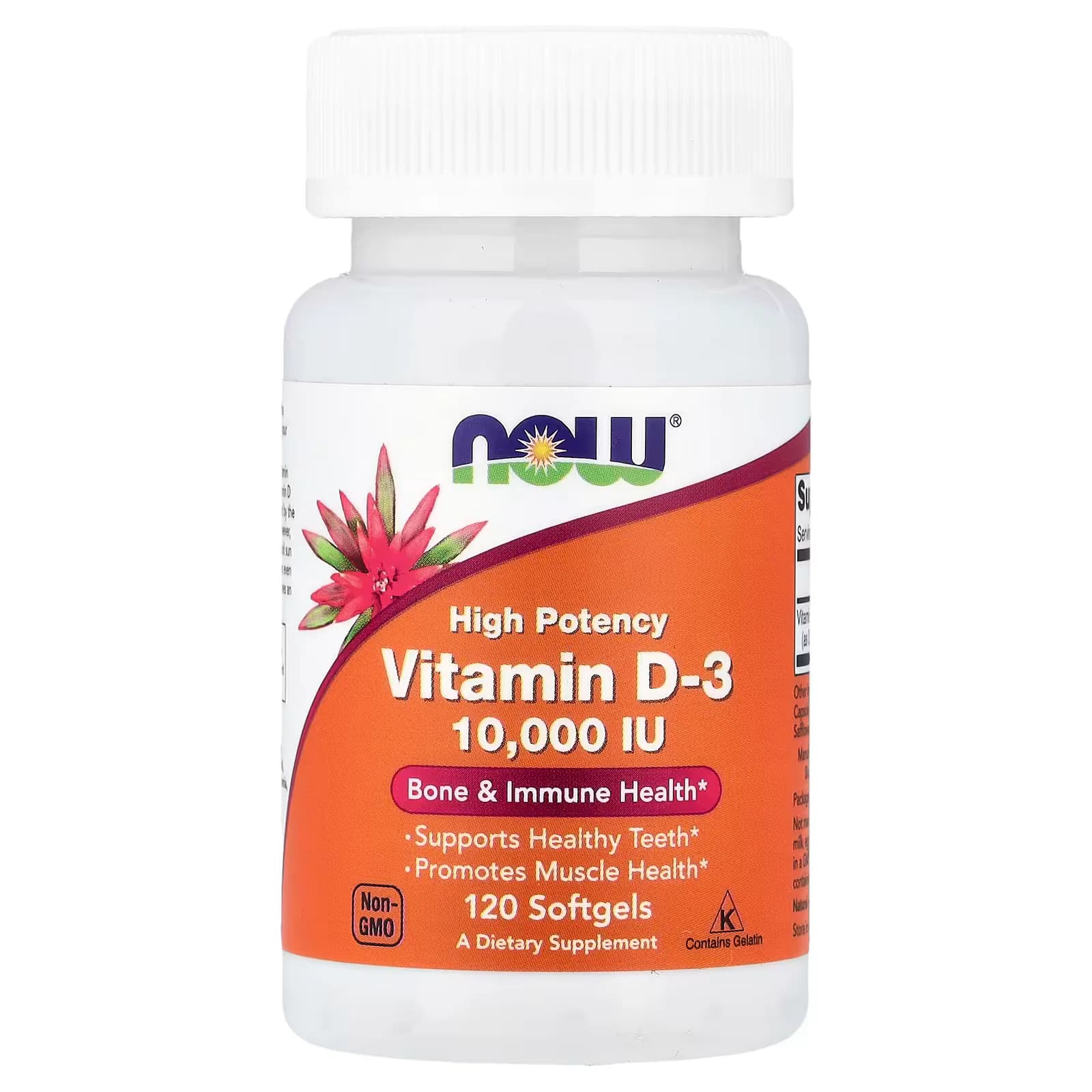 NOW Foods Vitamin D3 10000 IU | Buy in Pakistan