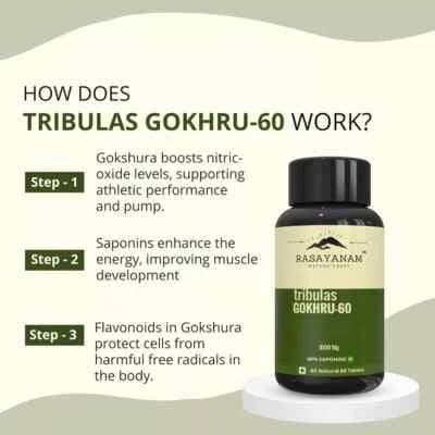 Rasayanam Tribulus Gokhru 1000mg Tablets