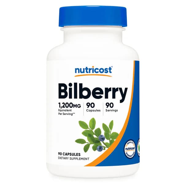 Buy Nutricost Bilberry 1200mg Capsules price in Pakistan