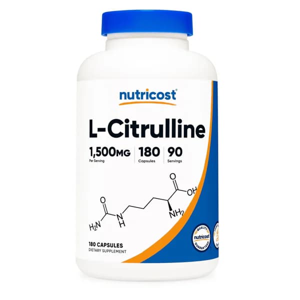 Original Nutricost L-citrulline 1500mg Capsules price in Pakistan