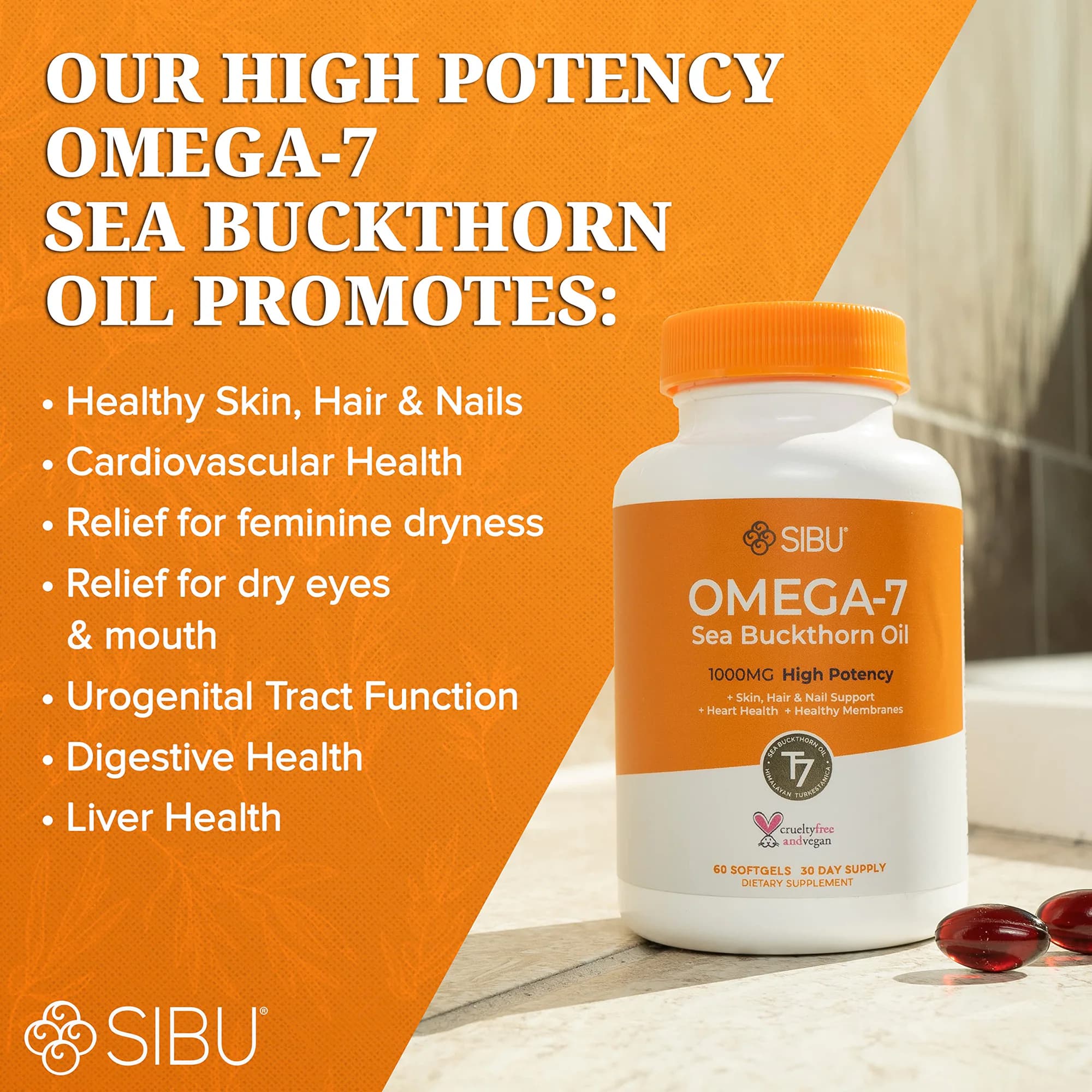Sibu Omega 7 PLus SoftGels
