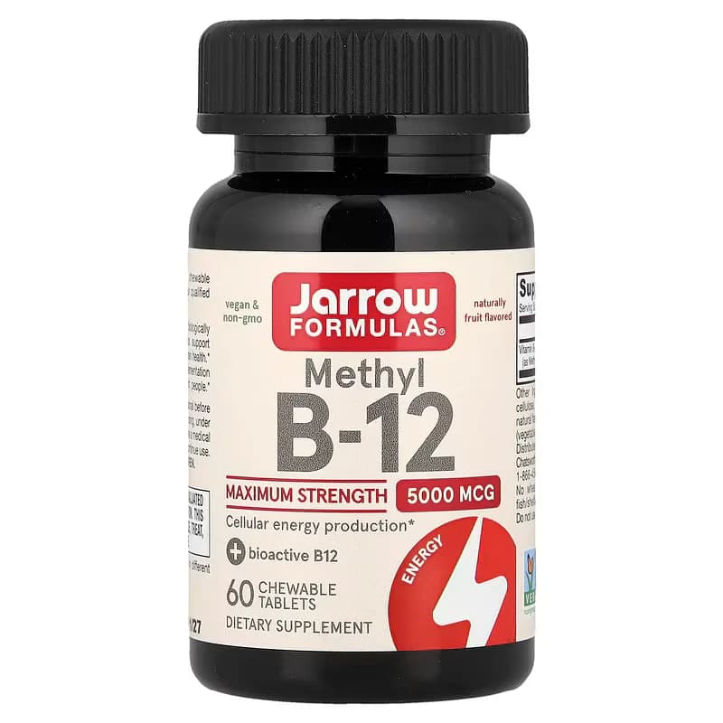 Jarrow Vitamin B12 5000 mcg Chewable Tablets in Pakistan
