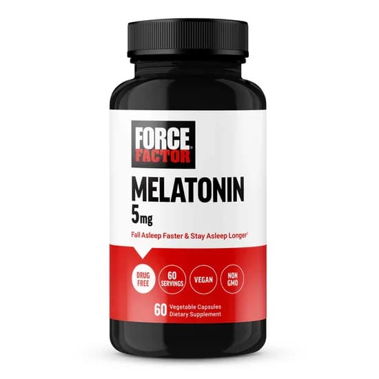 Force Factor Melatonin 5 mg 60 Veggie Capsules in Pakistan at Well Mart