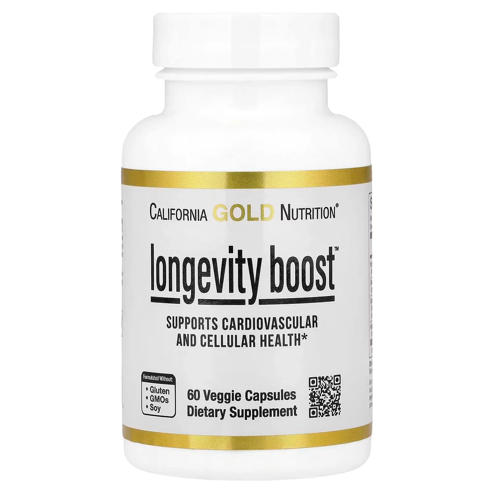 California Gold Nutrition Longevity Boost 60 Capsules in Pakistan at Well Mart