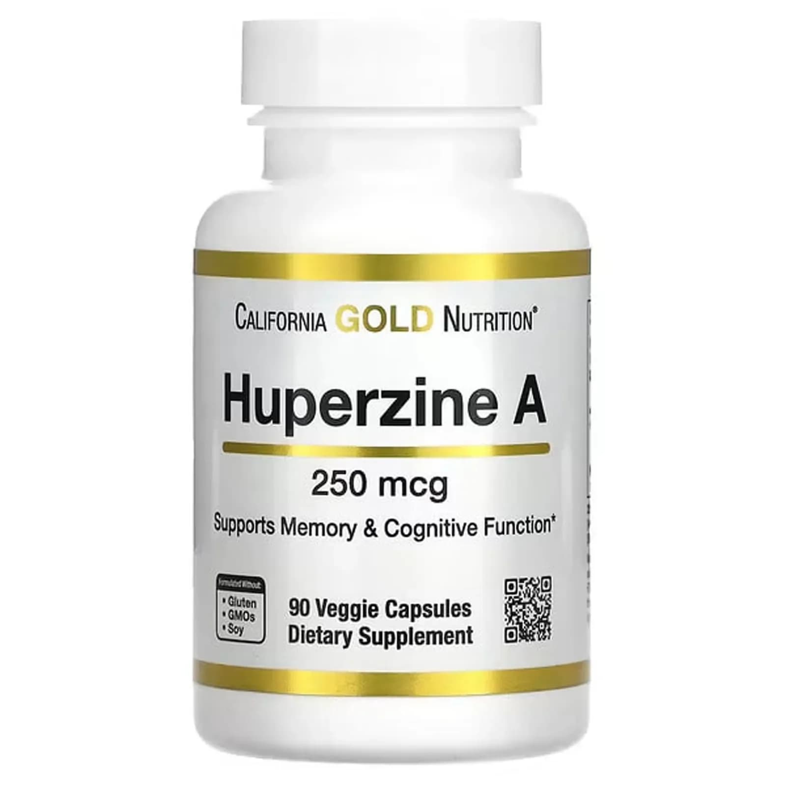 California Gold Nutrition Huperzine A 250 mcg 30 Veggie Capsules in Pakistan at Well Mar