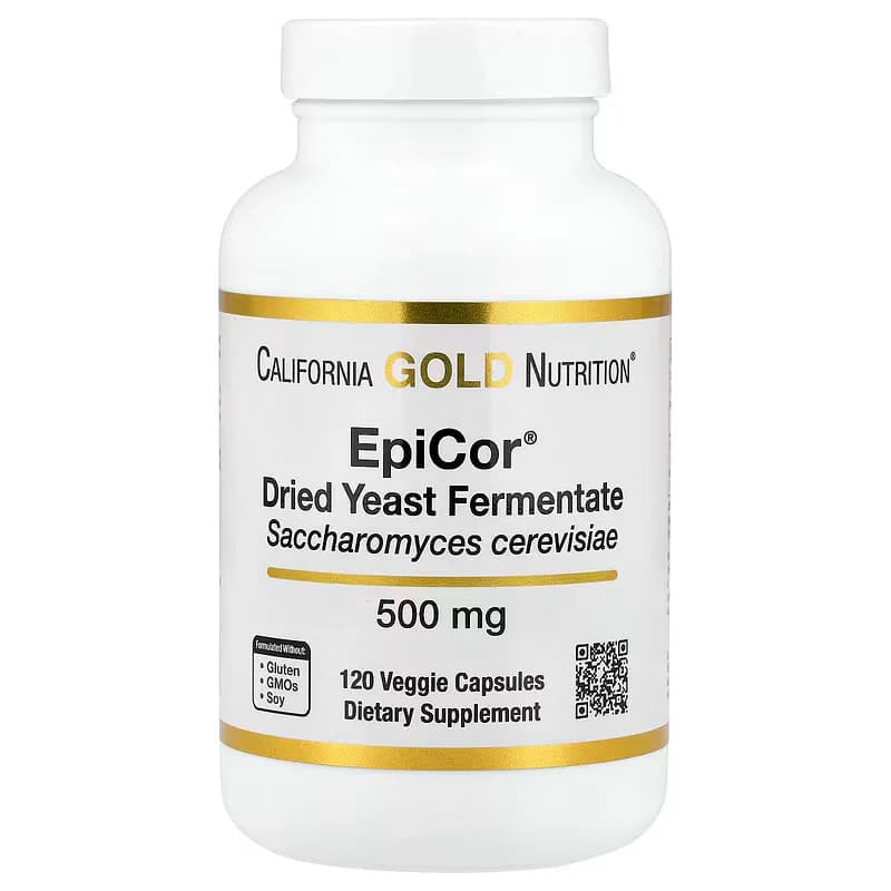 California Gold Nutrition EpiCor® 500 mg 120 Capsules in Pakistan at Well Mart