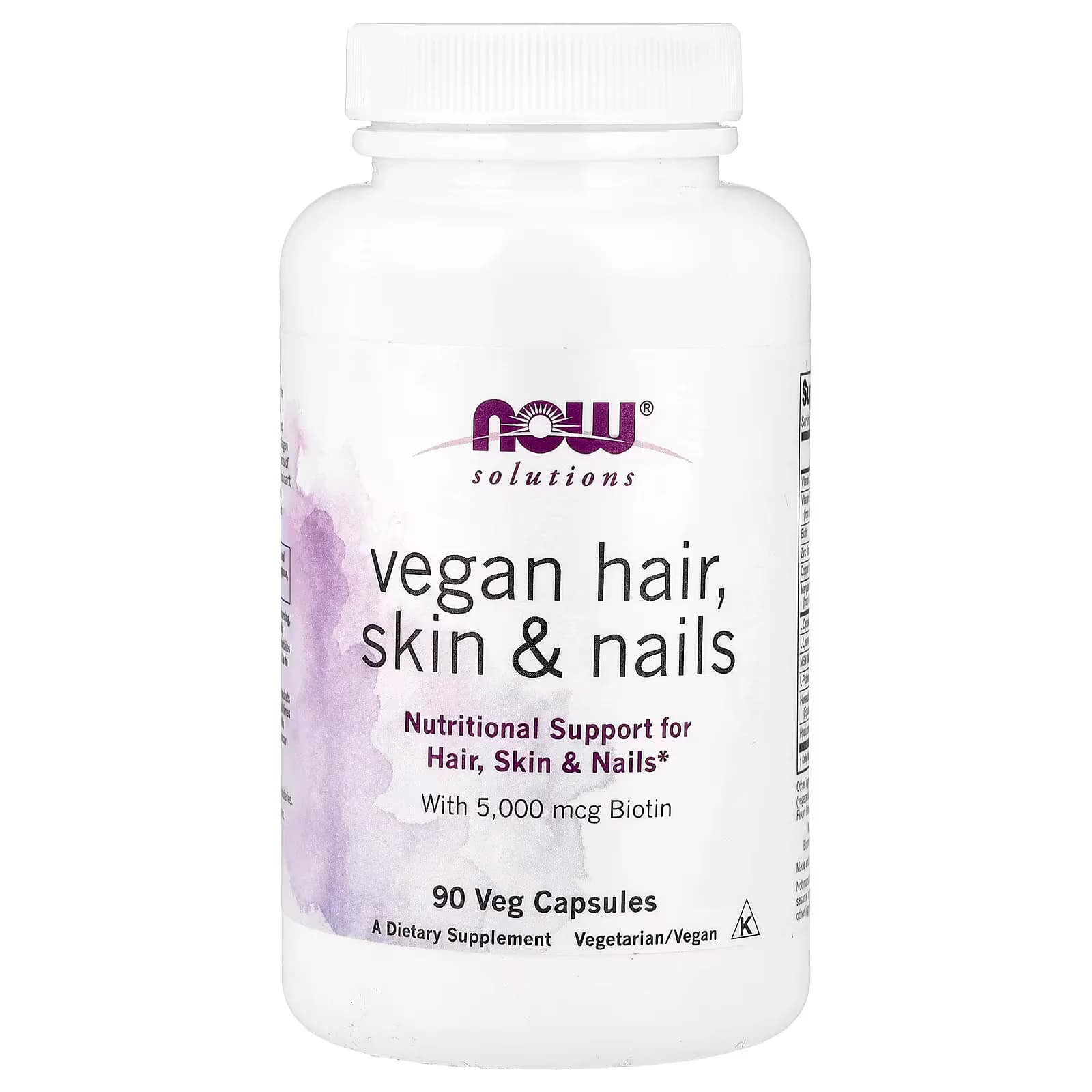 Now Vegan Hair Skin Nail Supplement In Pakistan, Supports Digestion
