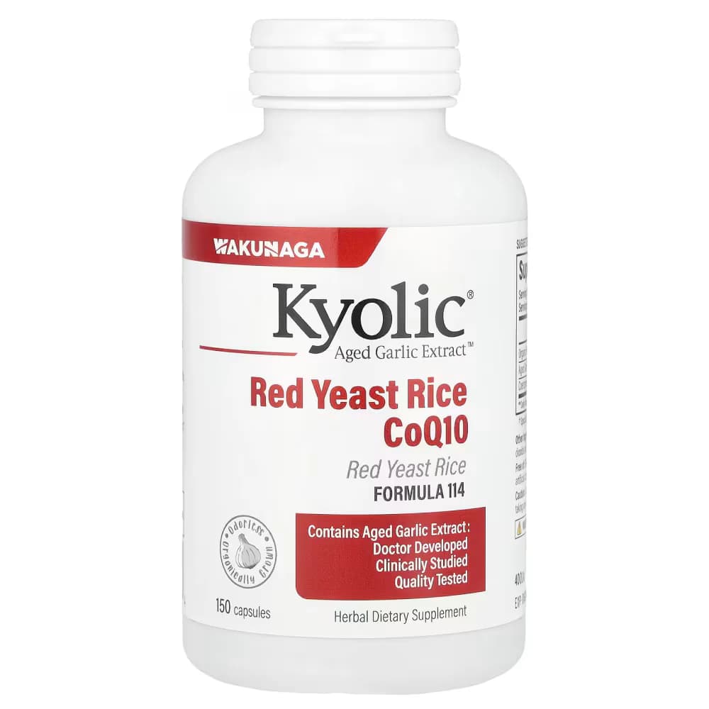 WAKUNAGA Kyolic Red Yeast Rice CoQ10 Capsules In Pakistan - Well Mart