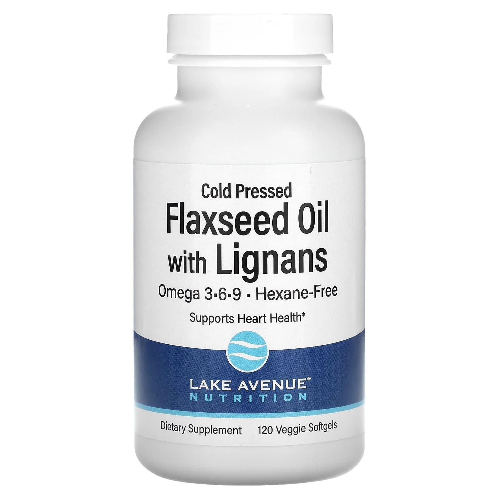 Lake Avenue Nutrition Cold Pressed Flaxseed Oil with Lignans In Pakistan