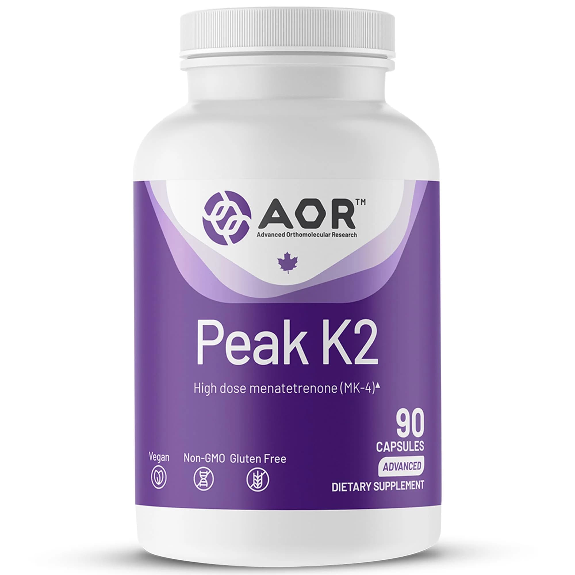 AOR Peak K2 15 mg 90 Capsules in Pakistan at Well Mart