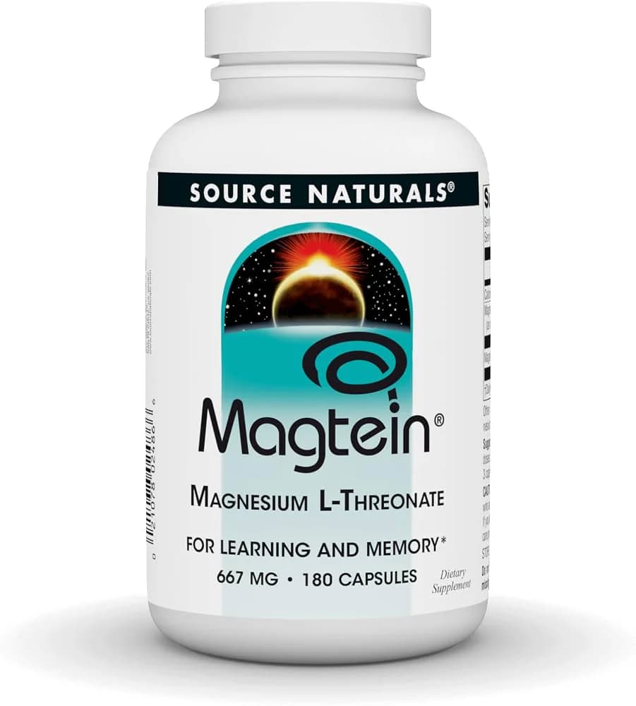 Source Naturals Magtein Magnesium L-Threonate 90 Capsules in Pakistan at Well Mart