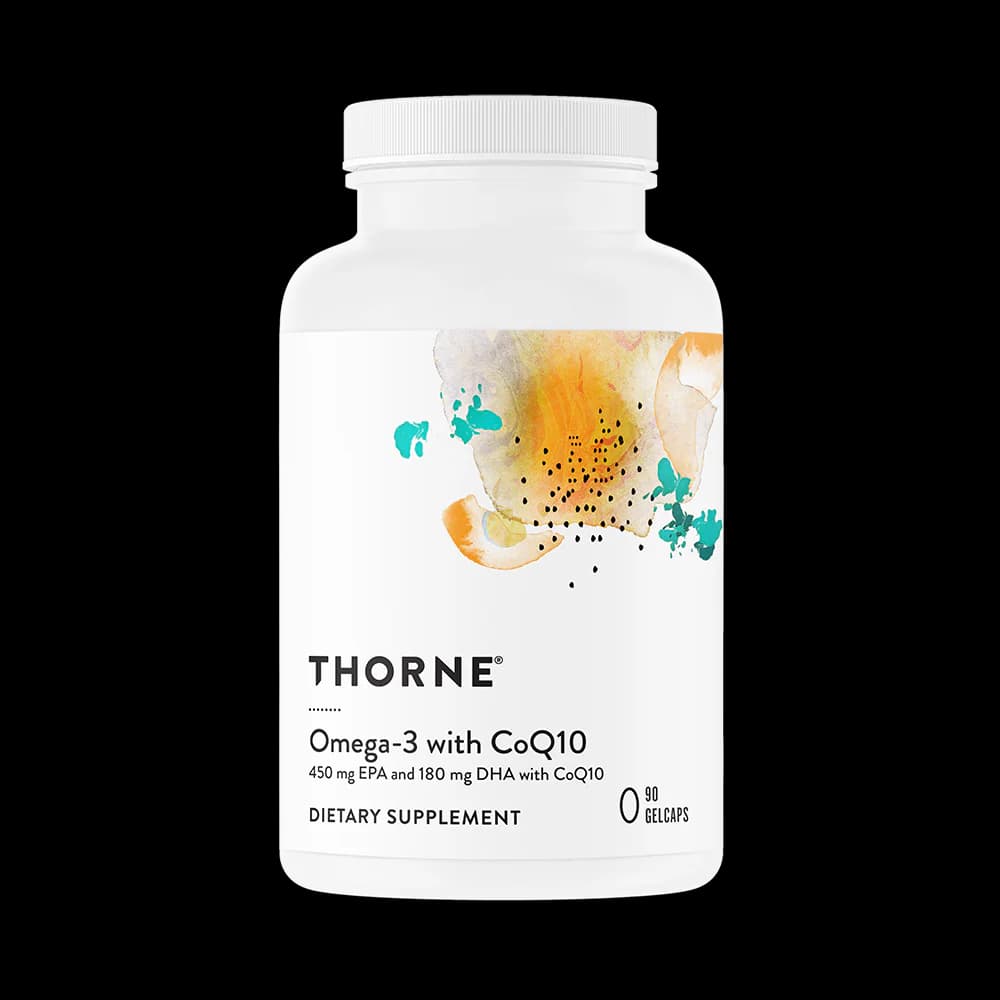 Thorne Omega-3 With Coq10 Capsules In Pakistan - Well Mart