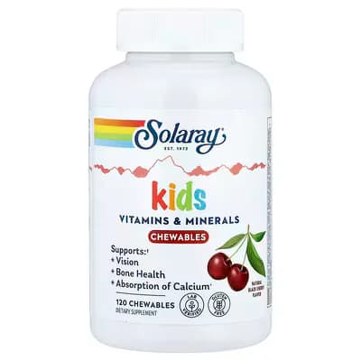 Solaray Kids Vitamin& Minerals Supplement In Pakistan, Support Growth