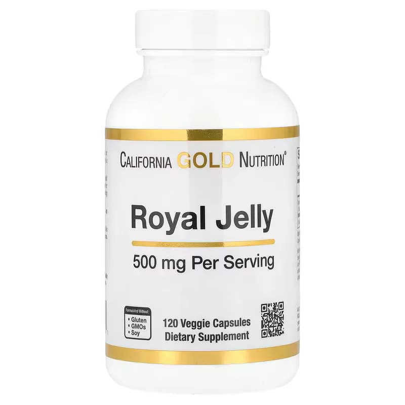 California Gold Nutrition Royal Jelly 500 mg 120 Capsules in Pakistan at Well Mart