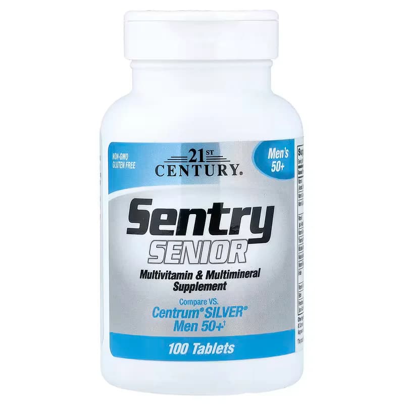 21st Century Sentry Senior Multivitamin & Multimineral Supplement in Pakistan at Well Mart
