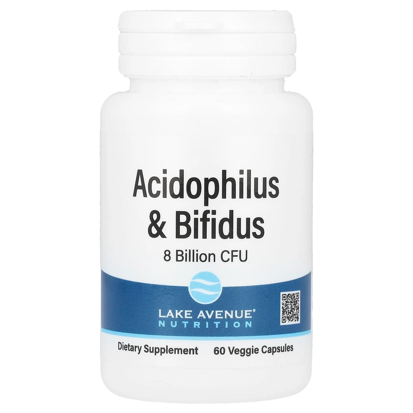 Lake Avenue Nutrition Acidophilus & Bifidus Supplement  In Pakistan, Supports Digestion