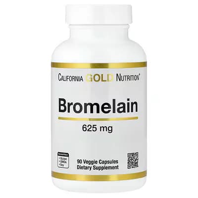 California Gold Nutrition Bromelain 90 Capsules in Pakistan at Well Mart