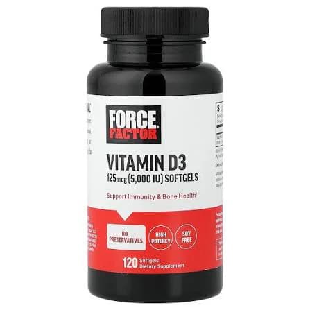 Force Factor Vitamin D3 Supplement In Pakistan, Boosts Immunity