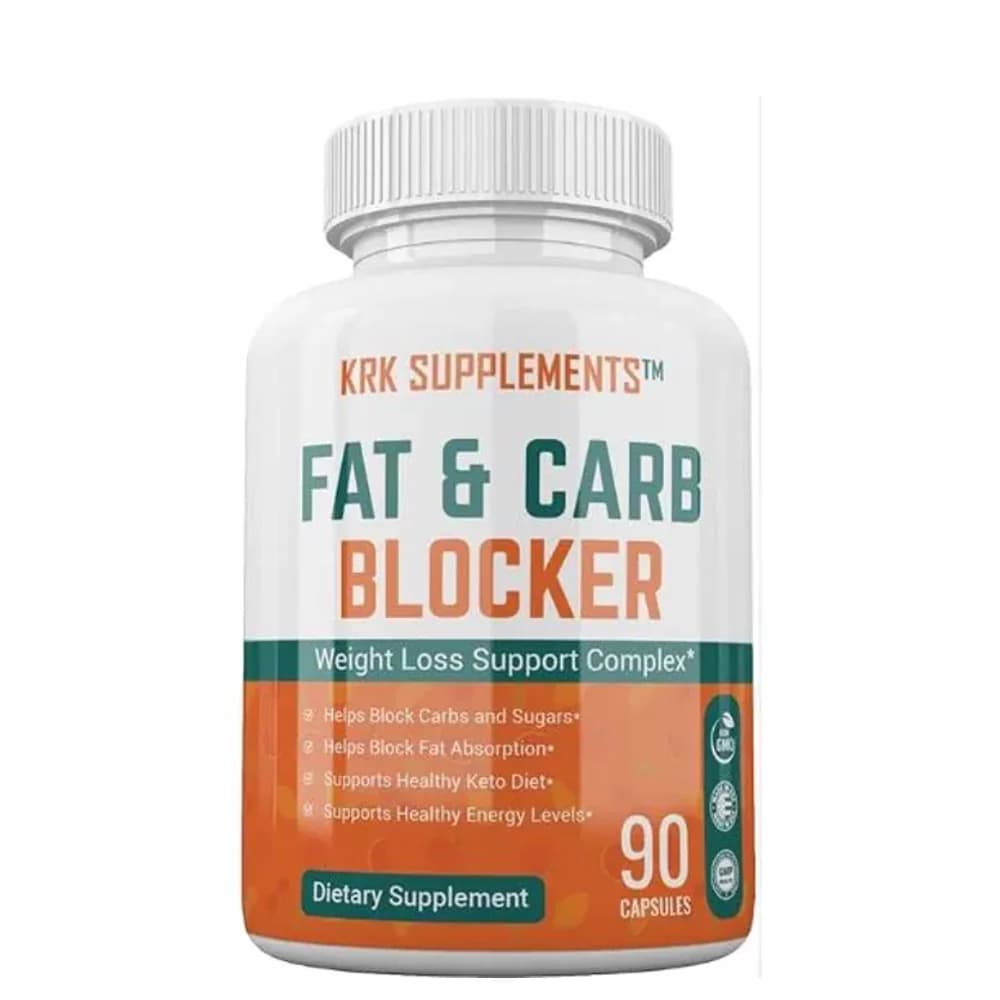 KRK Supplements Fat & Carb Blocker 90 Capsules in Pakistan at Well Mart