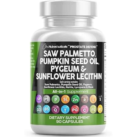 Clean Nutraceuticals Saw Palmetto Capsules In Pakistan - Well Mart