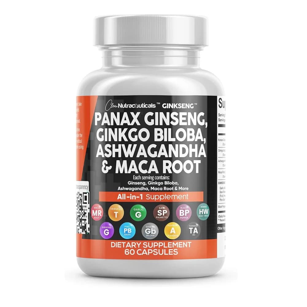 Clean Nutraceuticals Panax Ginseng Capsules In Pakistan - Well Mart