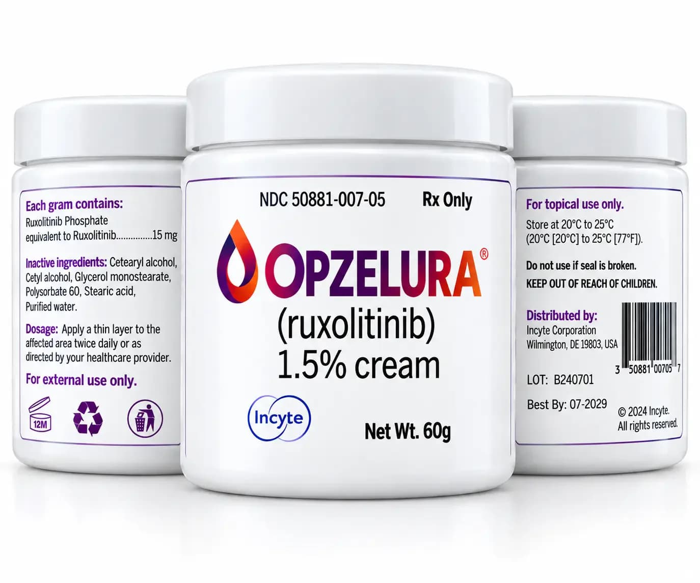 Opzelura Ruxolitinib 1.5% Cream in Pakistan – Eczema & Vitiligo